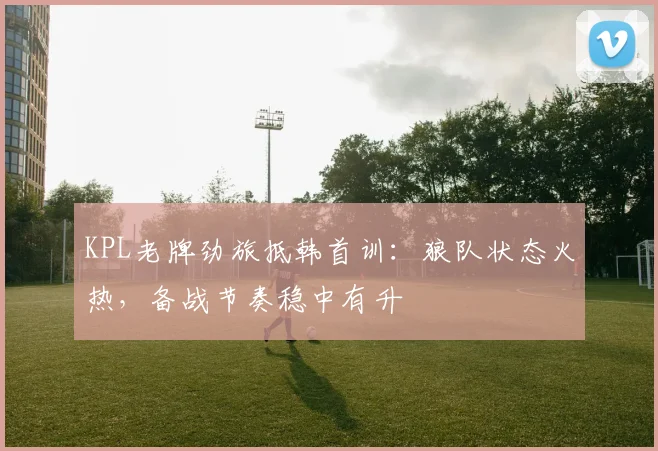 KPL老牌劲旅抵韩首训：狼队状态火热，备战节奏稳中有升